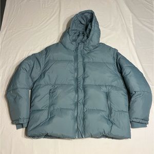 Blue Puffer Jacket Mens 2XL